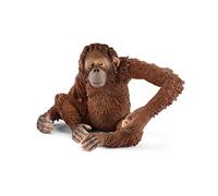 Schleich Figura Orangután hembra 14775 Colección Wild Life marrón 6.6 cm plástico