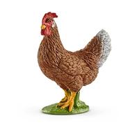 SCHLEICH 17081 Farm World - Figura de gallina, a Partir de 3 años, 2 x 4 x 5 cm