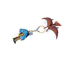 Schleich 41467 playset - Seguimiento con Jet Pack (Dinosaurs) | Figura de dinosaurio, juguetes de animales realistas, figura de dinosaurio para niños y niñas, juego imaginativo sin pantalla