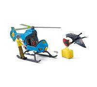 Schleich- Dinosaur Air Attack Dinosaurio Dinosaurs, Color Negro, Former Box Style (41468)