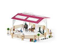 Schleich 42389 Escuela de equitación con Amazonas y Caballos, a Partir de 5 años, Horse Club - playset, 40 x 11 x 32 cm
