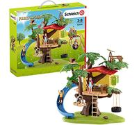 Schleich 42408 farm world play set - casa de árbol de aventura, jugue