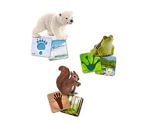 Schleich 42474 Wild Life Play Set Tarjetas de Aprendizaje Wild Life, Juguetes a Partir de 3 años