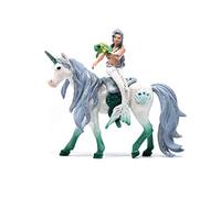 Schleich 42509 bayala play set - sirena en el mar unicornio, juguetes a partir de 5 años