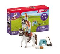 Schleich 42518 Horse Club Play Set - Horse Club Mia & Spotty, juguetes a partir de 5 años