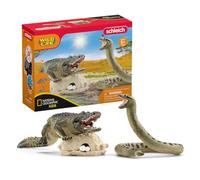 Schleich 42559 Peligro en el pantano, a Partir de 3 años, Wild Life - playset, 4 Piezas