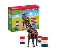 Schleich 42576 playset Cowgirl Carrera de barriles