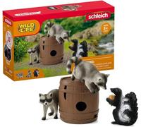 Schleich 42596 Diversión Alrededor de la Nuez, a Partir de 3 años, Wild Life - playset, 6 Piezas