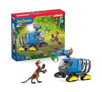 Schleich 42604 Vehículo Oruga, a Partir de 5 años, Dinosaurs - playset, 5 Piezas