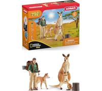 SCHLEICH Wild Life National Geographic Kids Outback Adventures Toy Playset, Mult