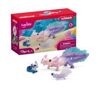 Schleich BAYALA | Axolote Madre y crías 42628 | 3 Piezas | Desde 5 años