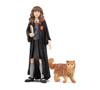 Schleich 42635 Hermione Granger & Crookshanks, a partir de 6 años, WIZARDING WORLD - figura, 3 x 3 x 10 cm