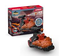 schleich 42663 Vehículo a reacción de lava con minicriatura, a partir de 7 años, ELDRADOR CREATURES - playset, 15 piezas