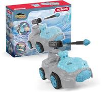 schleich 42669 Crashmobil de hielo con minicriatura, a partir de 7 años, ELDRADOR CREATURES - playset, 17 piezas