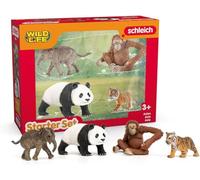 Schleich 42721 Set de iniciación Asia de Wild Life, a Partir de 3 años, Wild Life - Figura, 25 x 8 x 19 cm