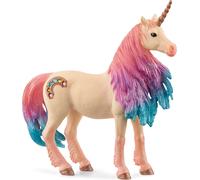 schleich 70723 bayala Mythical Decorated Marshmallow Unicorn Mare Figurine - Fea