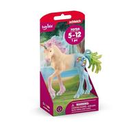Schleich 70724 Unicorno Algodón de azucar, Potro (bayala®)