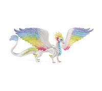Schleich 70728 Dragón arcoíris, a Partir de 5 años, BAYALA - Figura, 34 x 23 x 11 cm