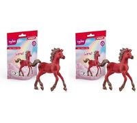 Schleich 70767 Unicornio Coleccionable Granate (Paquete de 2)