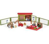 Schleich 72160 - Animales Granja Mundo - Picnic Con Pequeño Haustieren Set