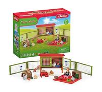 Schleich 72160 Pícnic con Las pequeñas Mascotas, a Partir de 3 años, Farm World - playset, 24 x 8 x 19 cm