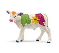 schleich® Figura de juguete Ternero colorido primaveral 72207
