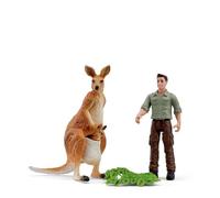 Schleich® 81540 Tour canguro con juego de bolsillo Ranger