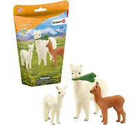 Schleich- agility at the stable alpaca wild life, multicolor, 4 piece
