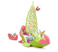 Schleich BAYALA 42444 - Set de Barco de Flores Mágico de Sera, 40 Piezas - Hada Voladora, Unicornio y Cofre del Tesoro - Colección Dragones y Seres Míticos - Juguetes para Niños de 5 Años o Más