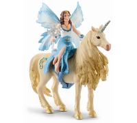 Schleich Bayala Eyela En Figurina Sobre Unicornio Dorado 42508