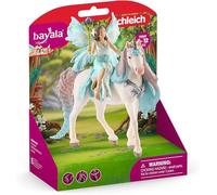 Schleich BAYALA | Hada Eyela con Unicornio para Princesas 70569 | Figuras fantásticas detalladas | Regalo para niñas y niños | decoración para cumpleaños | Figura a Partir de 5 años | 8 x 15 x 18 cm