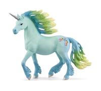 SCHLEICH Bayala Marshmallow Unicorn Stallion Toy Figure, Multi-colour (70722)
