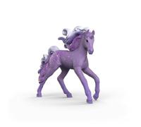 Schleich BAYALA | Potro Unicornio arcoíris Galaxy 70843 | 6 x 9 x 16 cm | Figura a partir de 5 años | figuras fantásticas detalladas | figuras mágicas de colección | regalo para niñas y niños