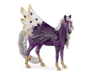 Schleich bayala Star Unicorn Flying Pegasus - Figura de Unicornio para niñas y niños, Figura de Caballo de fantasía para niños a Partir de 5 años