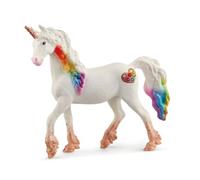 Schleich BAYALA | Unicornio arcoíris, yegua 70726 | 3 x 13 x 11 cm