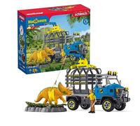 Schleich Dinosaurs | Camión de Rescate de Dinosaurios 42565 | 43 Piezas | Set de juego a partir de 5 años | set con figuras, múltiples funciones y numerosos accesorios