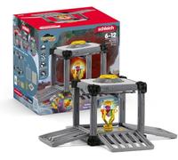 Schleich ELDRADOR | BattleCave Super Cristal 42702 | 31 Piezas | +6 años | Set con 5 cristales de mundos y caja fuerte | Cueva apilable como arena | Figuras para niños y niñas a partir de 6 años