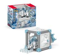 Schleich ELDRADOR Creatures | BattleCave con Rompenieve 42733 | Set con Cueva, Monstruo, Pinza, Pared de Disparo y Cristal | BattleCaves apilables como Arena | Desde 6 años | 48 Piezas