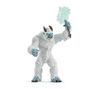 Schleich Eldrador Creatures - Figura mítica de criatura de hielo con martillo congelado, juguete de acción de monstruo helado con brazos móviles y accesorio de martillo de hielo, juguete duradero para