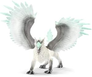 Schleich ELDRADOR Creatures | Grifo de Hielo 70143 | Figura de Monstruo ELDRADOR con alas móviles | Figura de colección | Regalo para niñas y niños | a Partir de 7 años | 22 x 9 x 12 cm