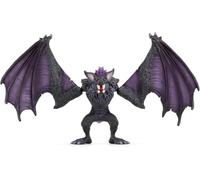 schleich ELDRADOR CREATURES | Murciélago de sombra 70792 | figura monstruo detallada con alas móviles y cristales transparentes | juguete desde 7 años | 16 × 21 × 14 cm