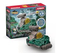 Schleich ELDRADOR Creatures | Vehículo a reacción de Selva con minicriatura 42666 | Cañón, proyectiles & función de Choque | Figura Coleccionable | Juguete para niños a Partir de 6 años | 15 Piezas