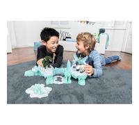 Schleich - Estuche de ataque a la fortaleza de hielo - Tigre de dientes de sable y cocodrilo de combate 42497 Eldrador Creatures - a partir de 7 años.