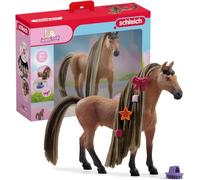 Schleich Horse Club 42621 Sofia's Beauties Akhal Teke - Juego de 8 Piezas con Caballo con Melena y Accesorios, Juguete para Caballos a Partir de 4 años