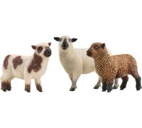 Schleich Farm World | Ovejas amistosas 42660 | 8 x 10 x 6 cm