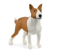 Schleich Farm World | Bull Terrier 13966 | 2 x 8 x 5 cm | Figura a partir de 3 años | figura de granja de schleich | figura animal detallada | regalo para niños y niñas