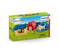 Schleich Farm World Cercado Para Cachorros 42480