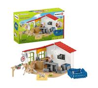 Schleich Farm World Clínica Veterinaria Con Animales Domésticos 42502 Potro