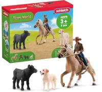 Schleich Farm World | Equitación Western 42578 | Set de 6 Piezas