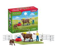 Schleich Playset Estación de lavado para vacas 42529 Farm World